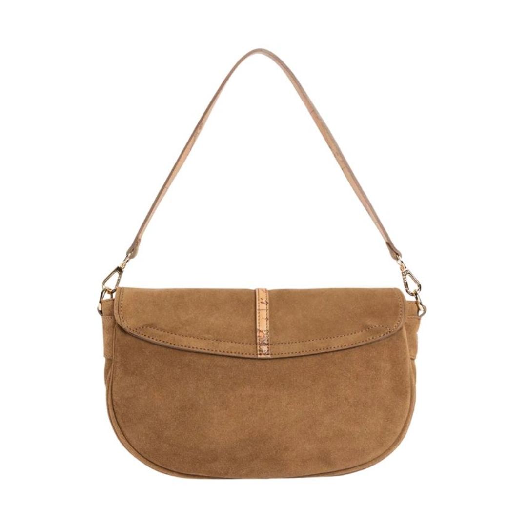 Savage Leather Tracolla con Patta