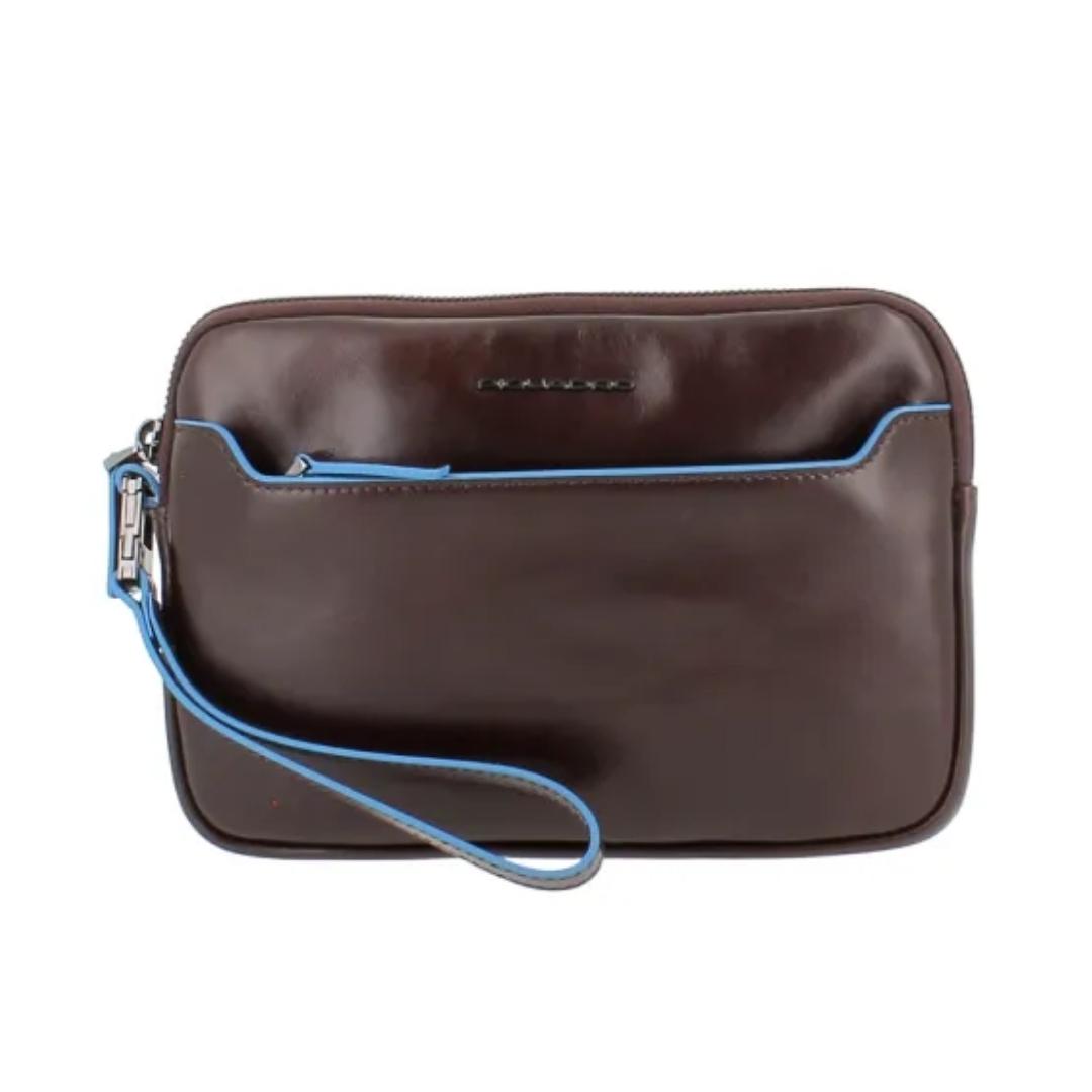 Pochette Uomo Piccola Blue square