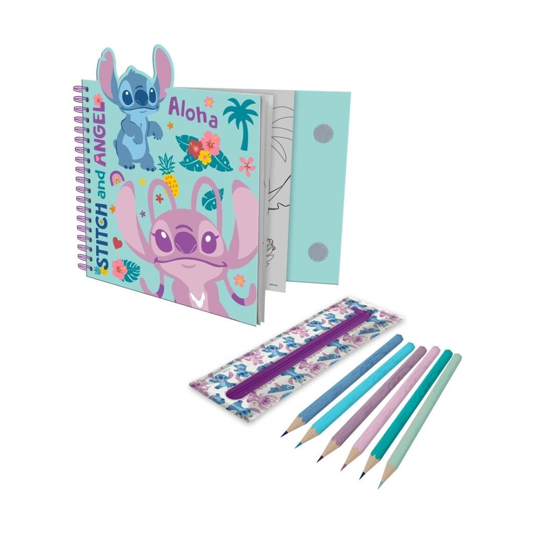 Stitch Notebook con Astuccio