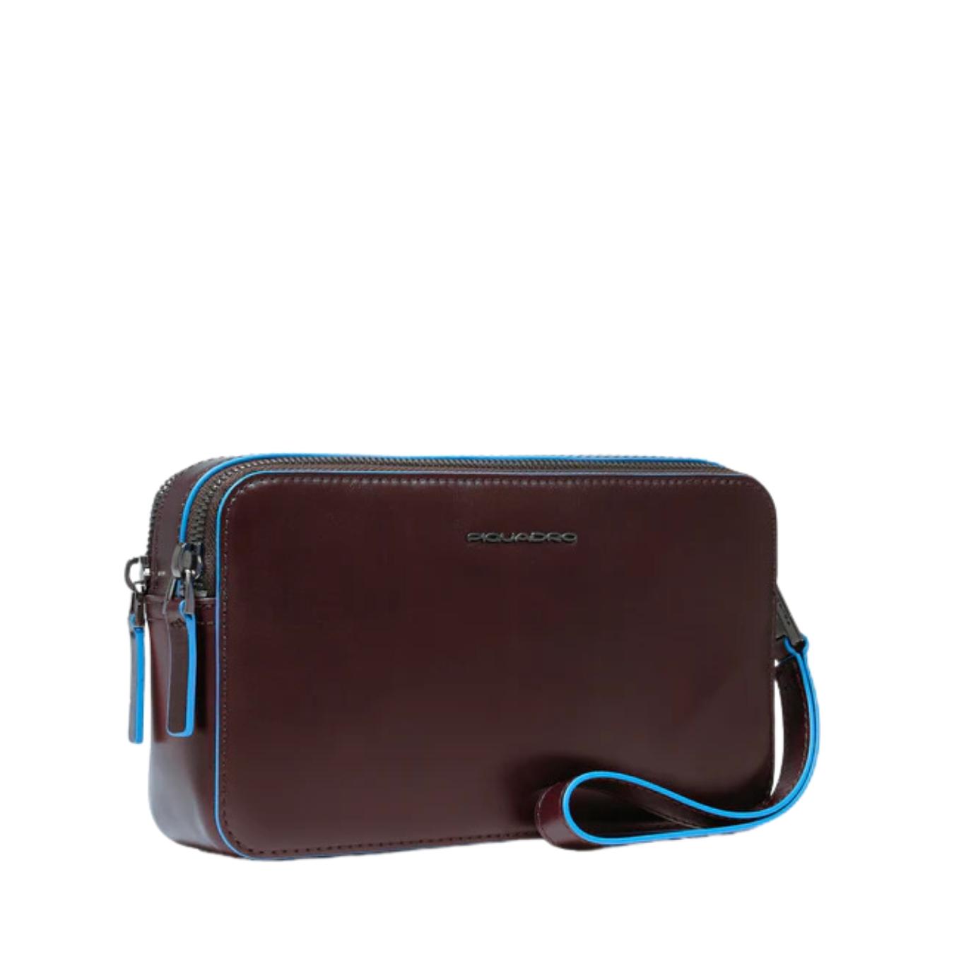 Pochette in Pelle a due Scomparti