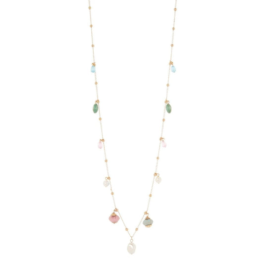 Collana lunga con piccoli pendenti Tarocchi