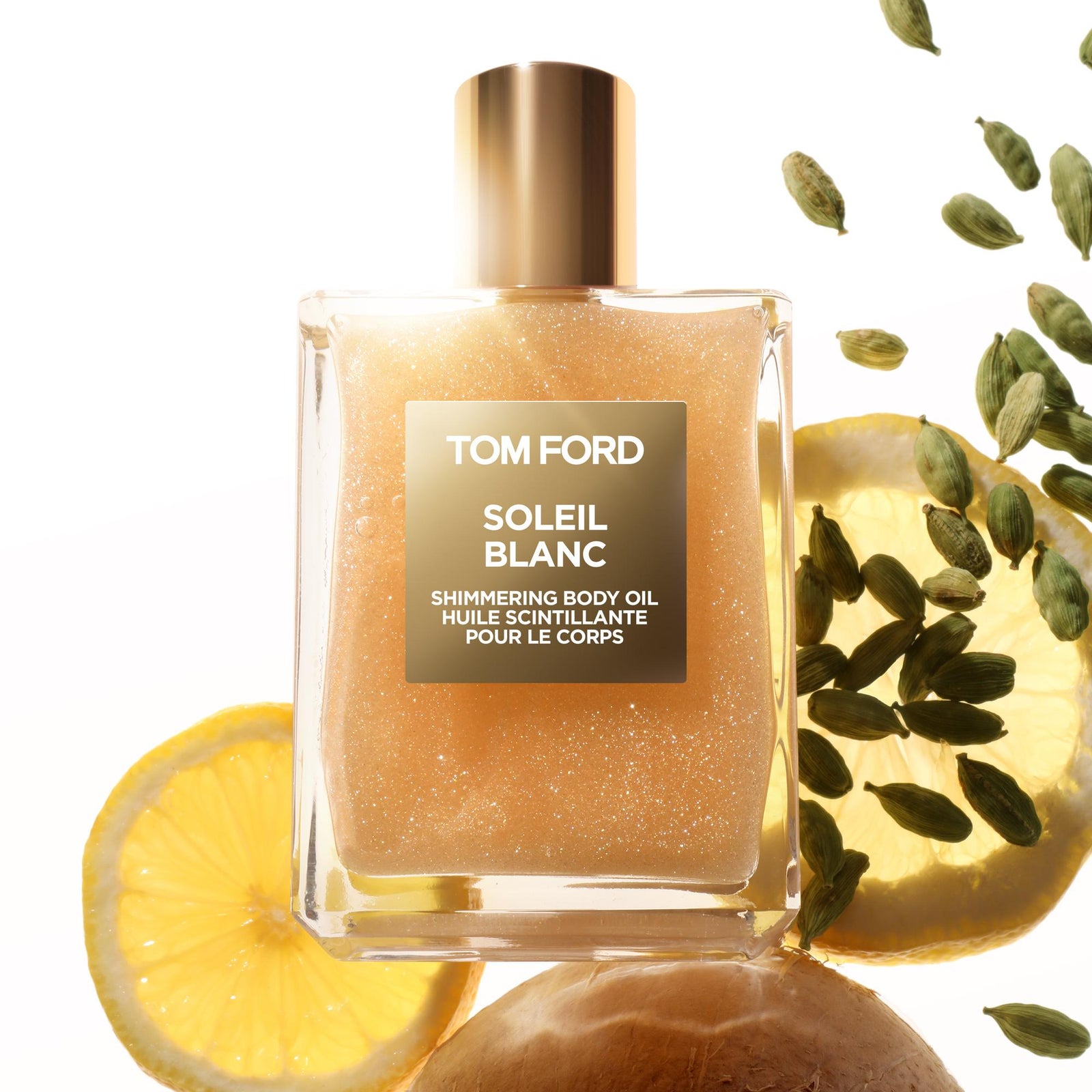 Soleil Blanc Olio Scintillante Corpo Gold