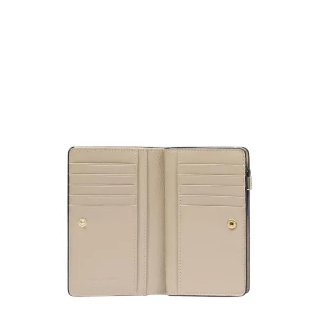 Portafoglio Donna Medio con Zip in Pelle Circle