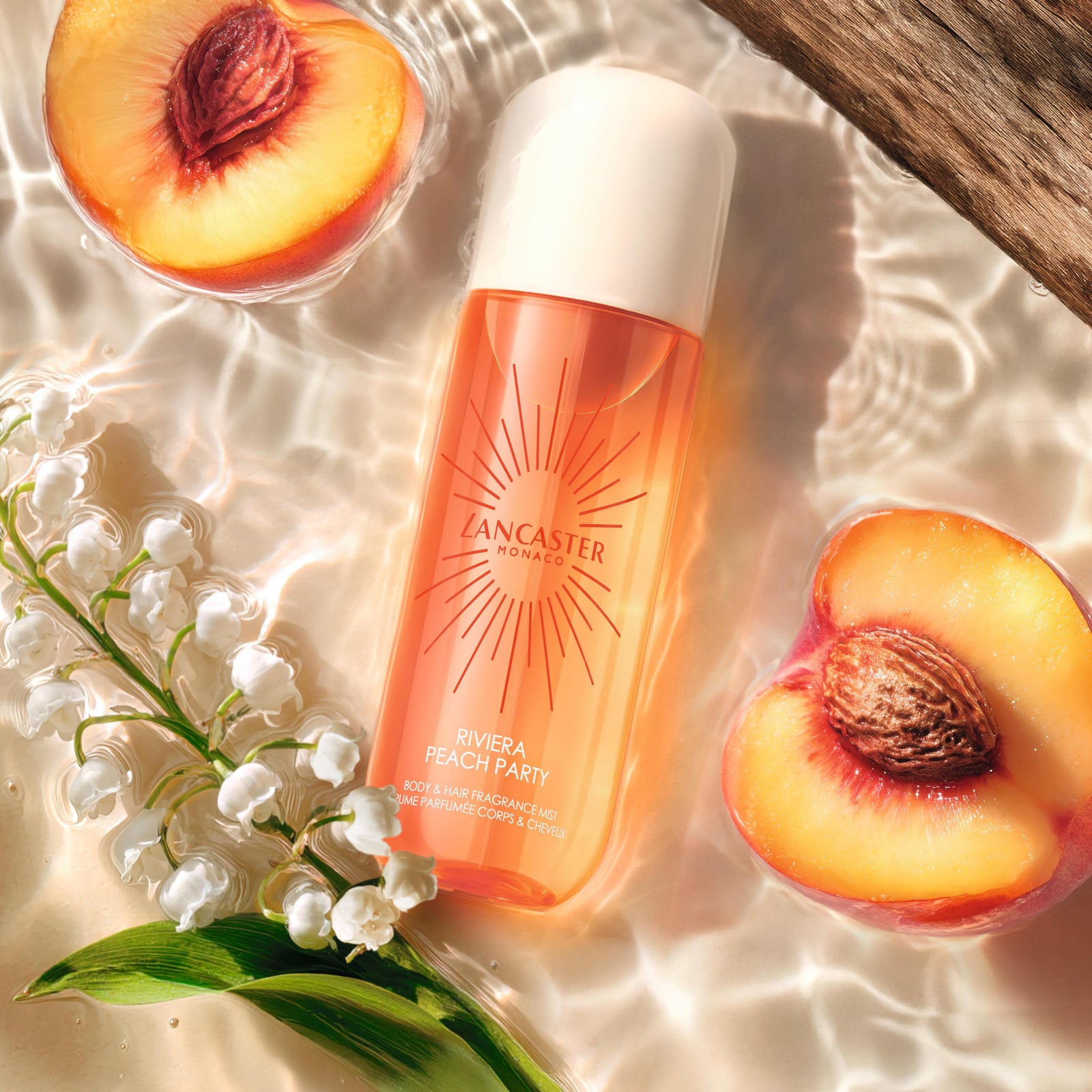 Riviera Peach Party Acqua profumata per corpo e capelli