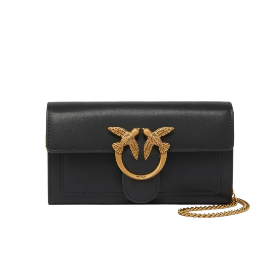 Portafoglio a Tracolla Piccolo Love Bag in Pelle