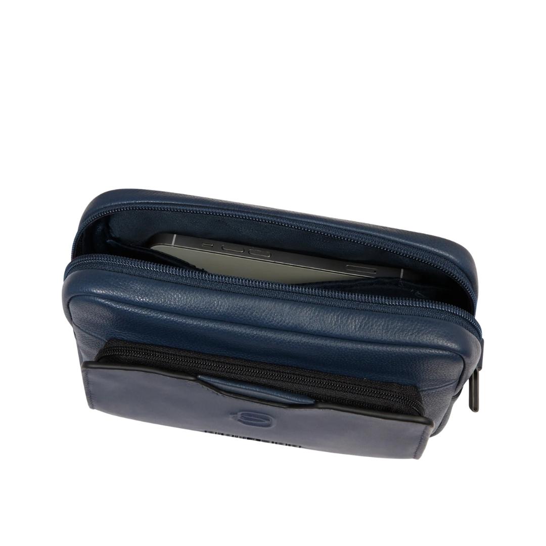 Pochette a due Scomparti con Tracolla Rimovibile