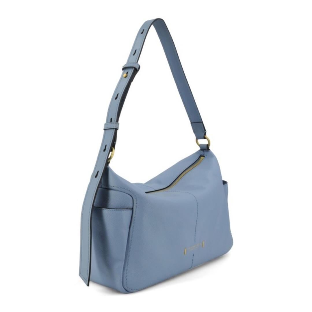 Borsa a Spalla con Tasche Laterali Letizia