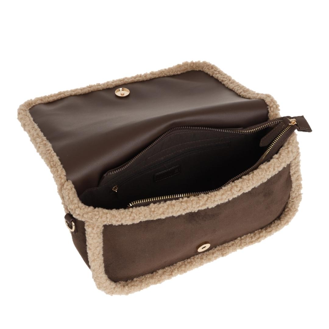 Nevea Shearling Borsa a Spalla