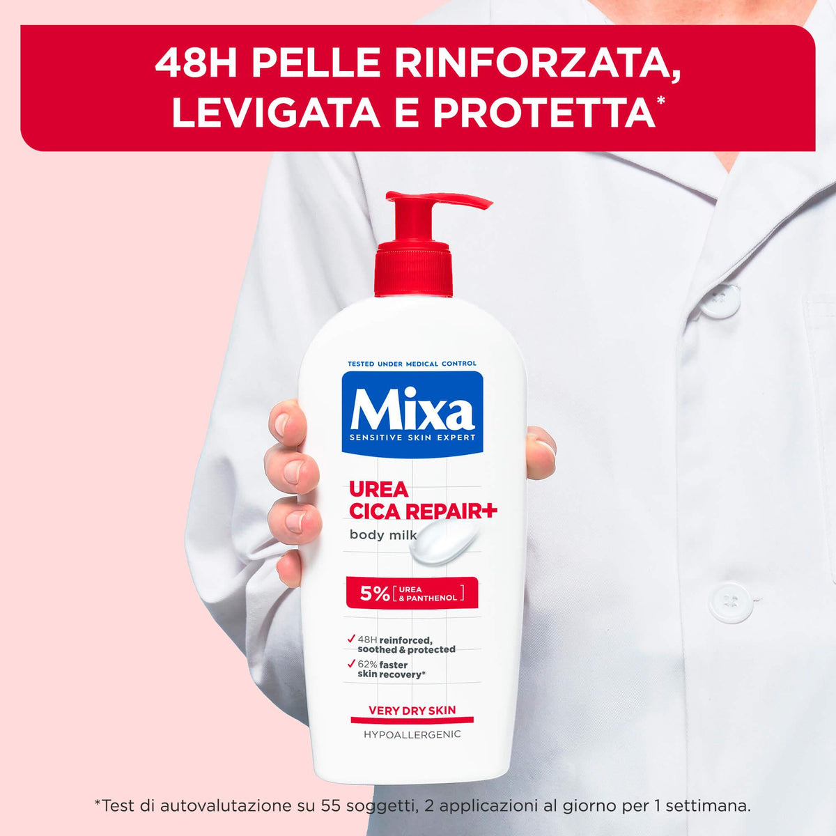 Urea Cica Repair+ Latte Riparatore Levigante Per Pelle Molto Secca