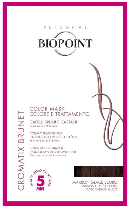 BIOPOINT PERSONAL CROMATIX MASCHERA TRATTAMENTO COLORE MARRONE SCURO 30 ML