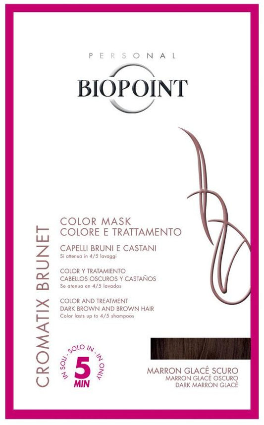 BIOPOINT PERSONAL CROMATIX MASCHERA TRATTAMENTO COLORE MARRONE SCURO 30 ML