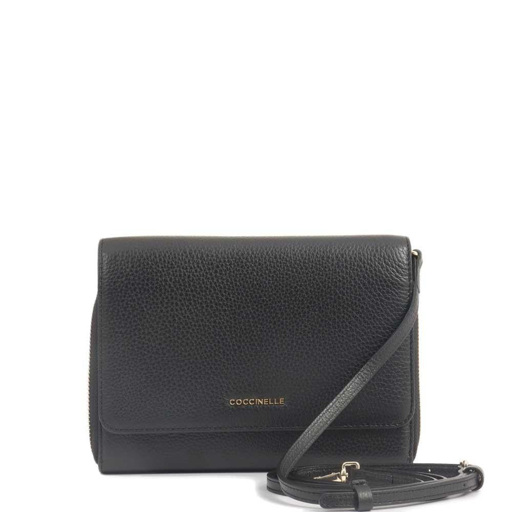 Portafoglio Metallic Soft Tracolla