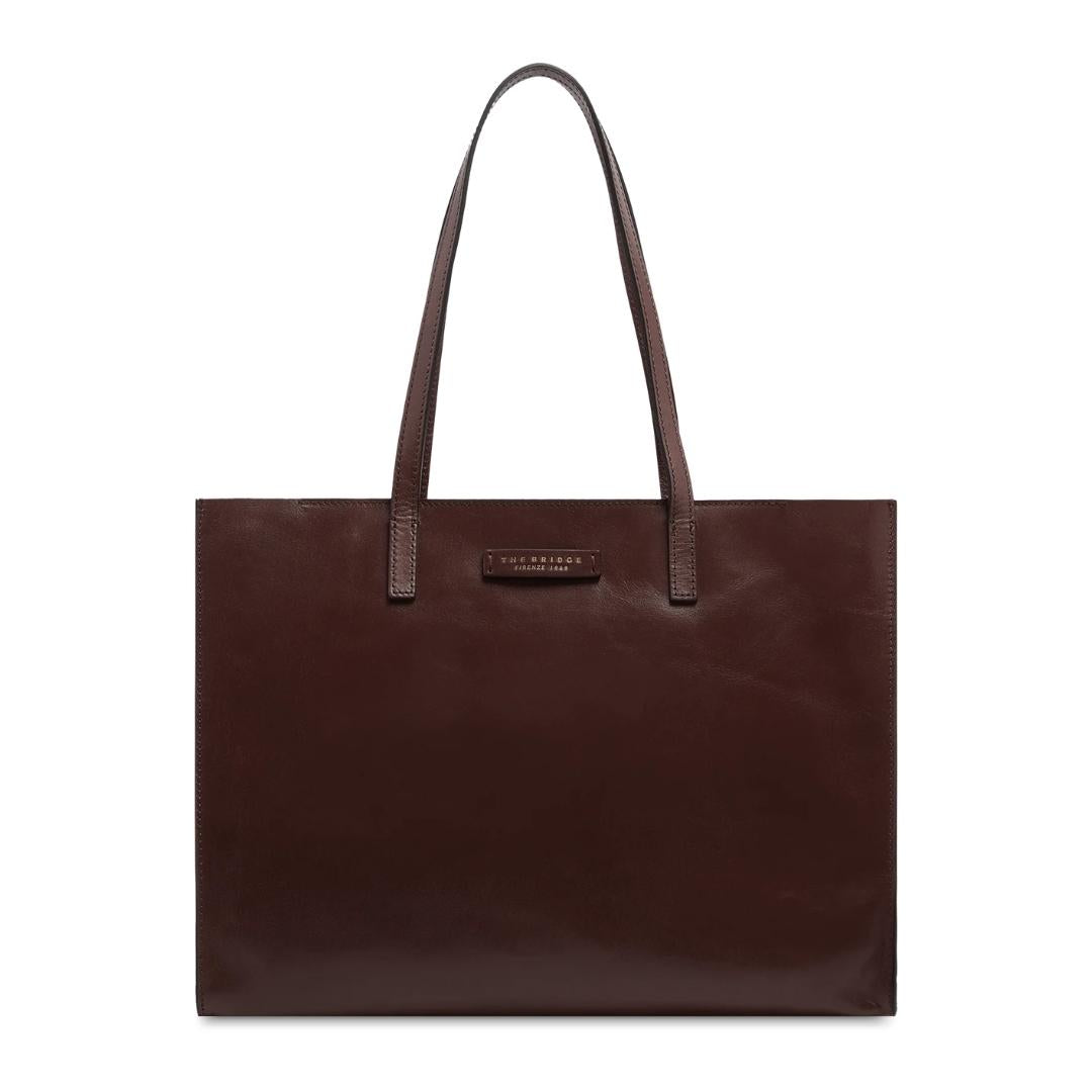 Borsa Shopper in Pelle MIRRA