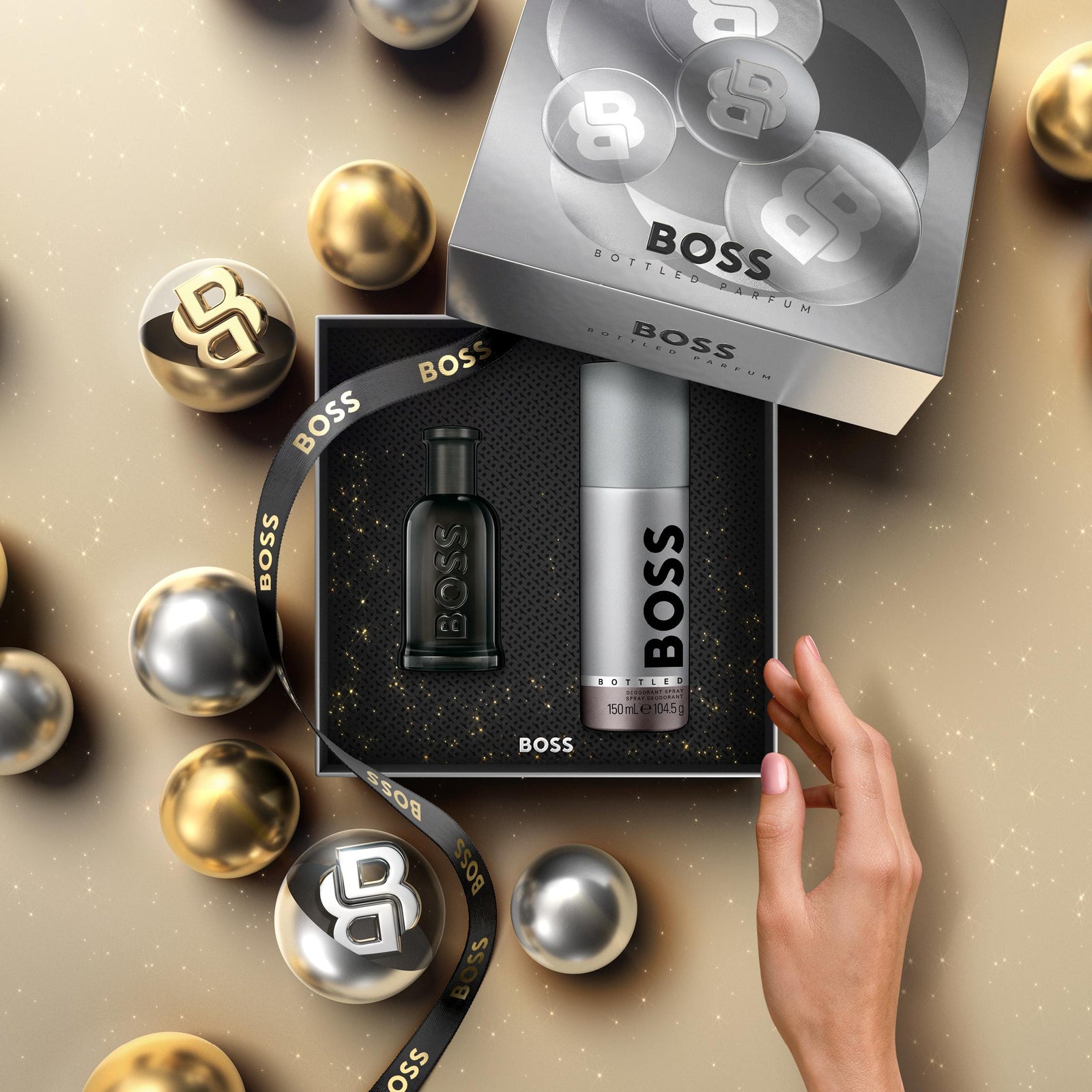 Cofanetto BOSS Bottled Parfum e Deodorante Spray for Men