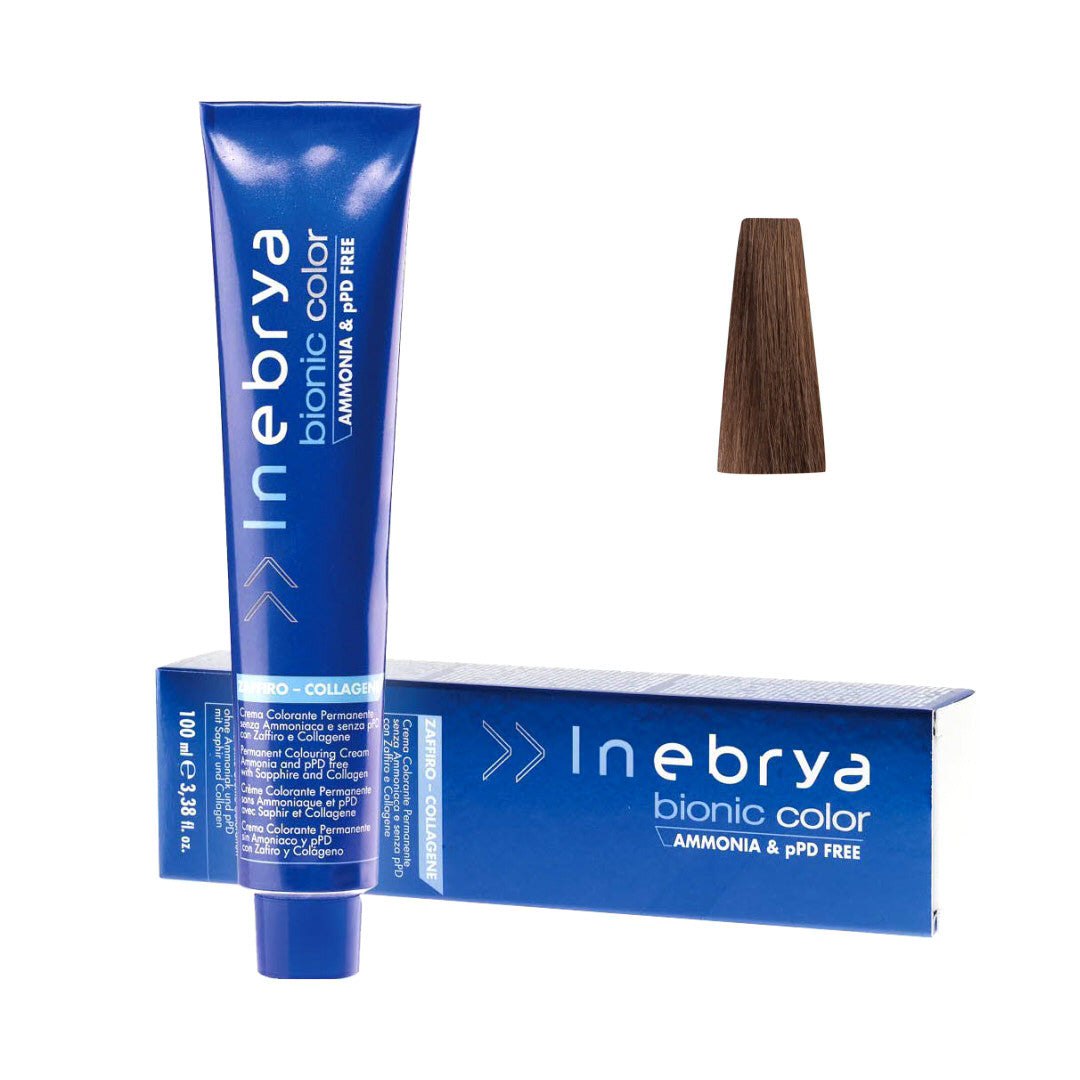 Inebrya Bionic Color Senza Ammoniaca 100 ml 6/0 Biondo Scuro