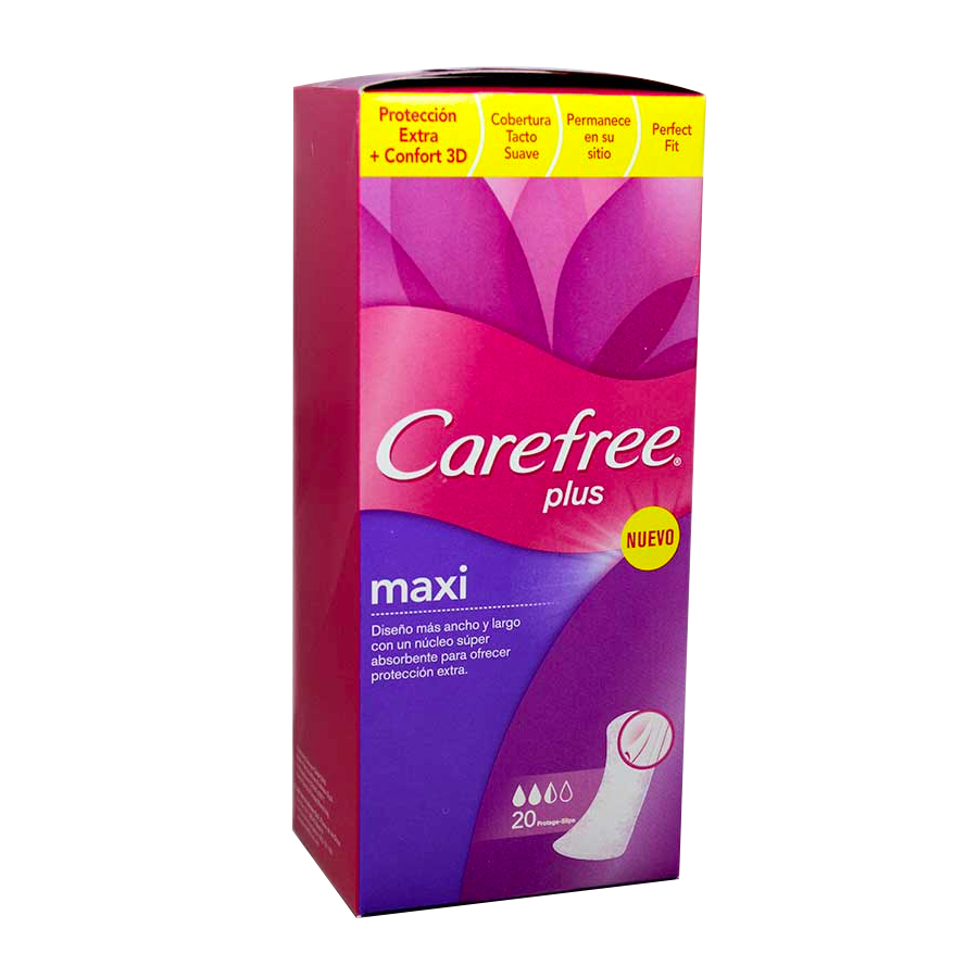 Carefree Salvaslip Maxi 20 Pz