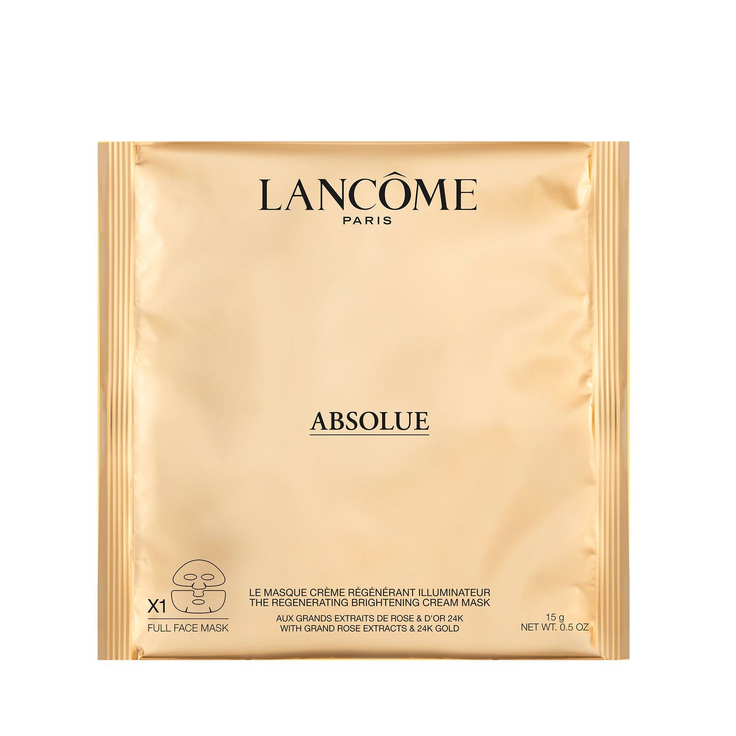 Lancome Absolue Maschera Oro in Tessuto 15g x1