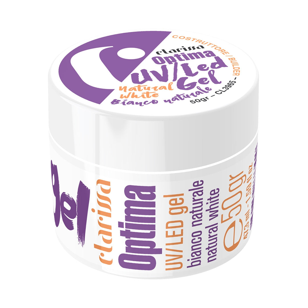 Clarissa Optima Gel Uv/Led 50 Gr Bianco Naturale