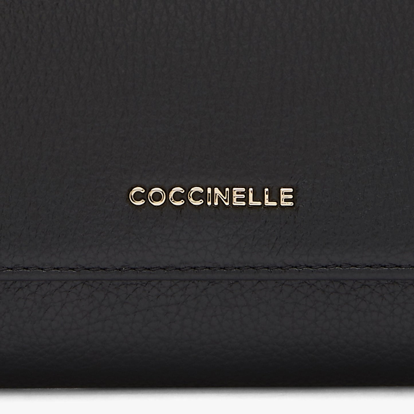 Coccinelle Metallic Soft Portafoglio 114601 Noir