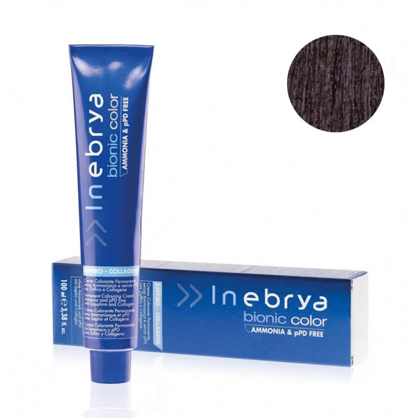 Inebrya Bionic Color Senza Ammoniaca 100 ml 4/7 Cioccolato Scuro