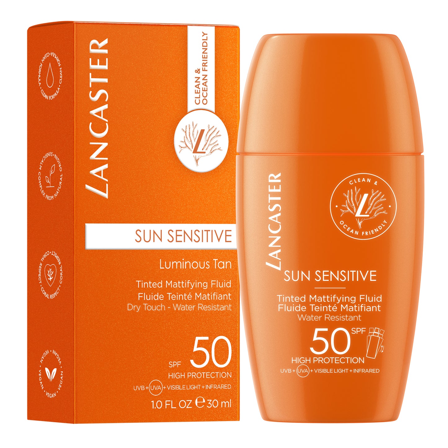 Sun Care Sun Sensitive Tinted Fluid Matt SPF50