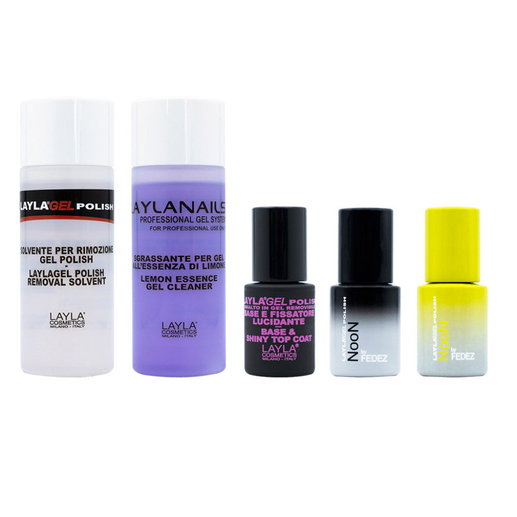 Layla LAYLAGEL POLISH NooN by Fedez Gel Polish Starter Kit N. 1