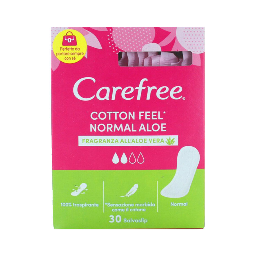 Carefree Aloe Salvaslip Ripiegati 30 pz