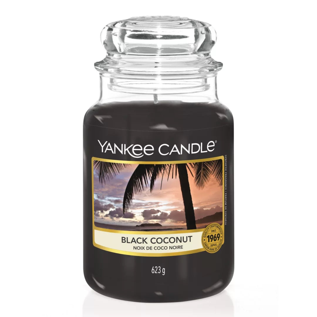 Jar Candles Black Coconut
