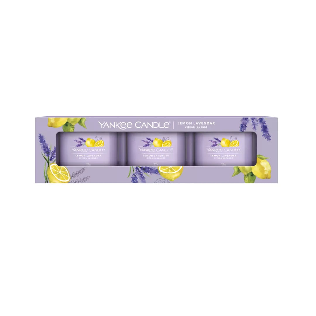 Filled Votive - Lemon Lavender