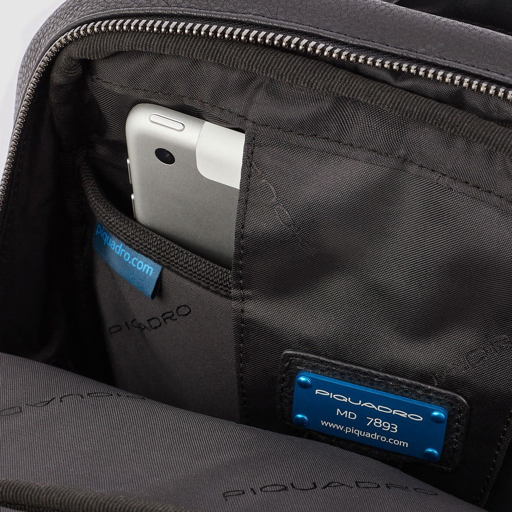 Piquadro W116 Zaino porta iPad con Ronnie Nero