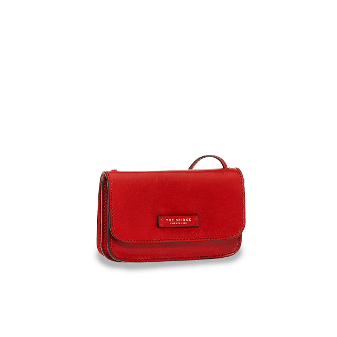 The Bridge Rustici Crossbody Rosso Ribes Oro