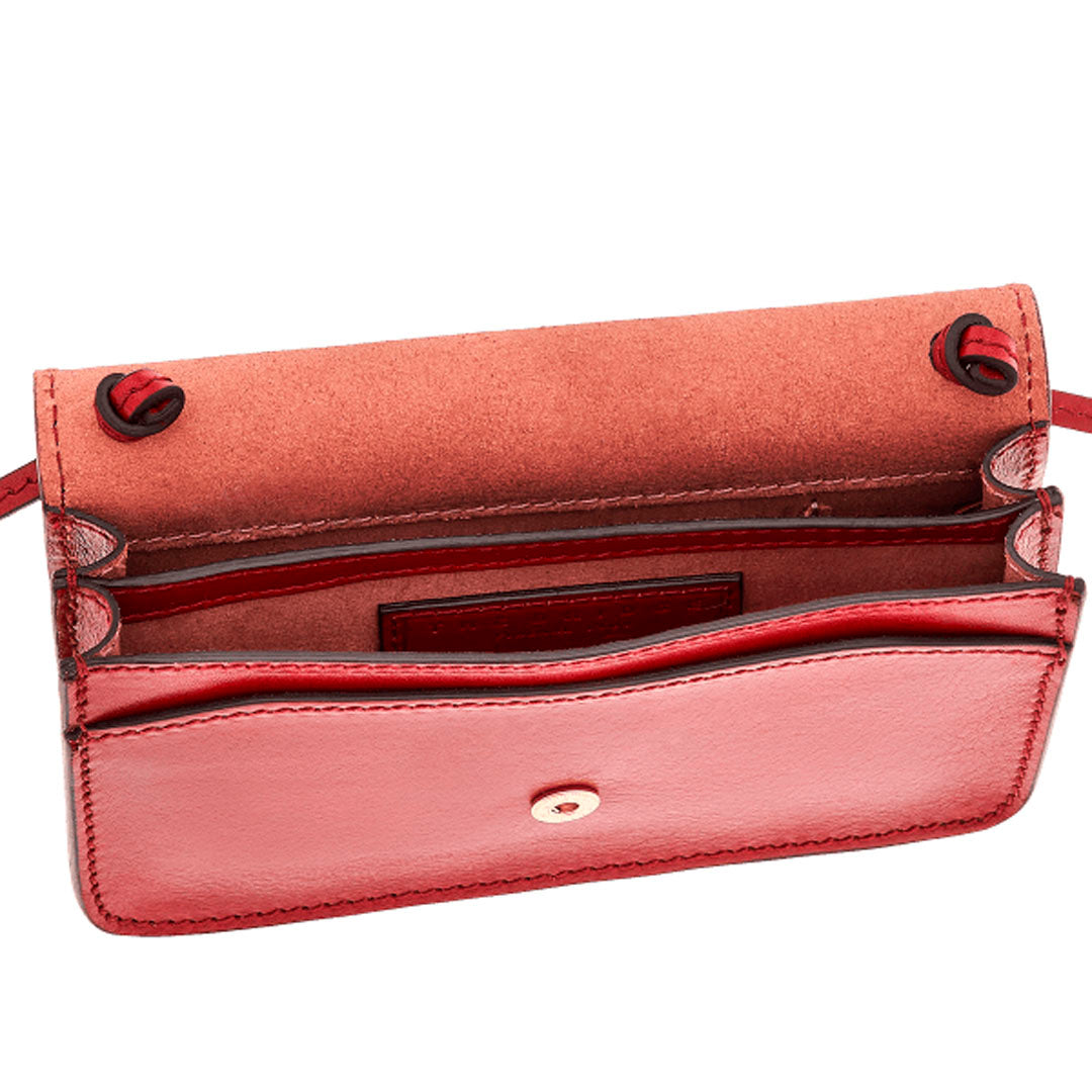 The Bridge Rustici Crossbody Rosso Ribes Oro