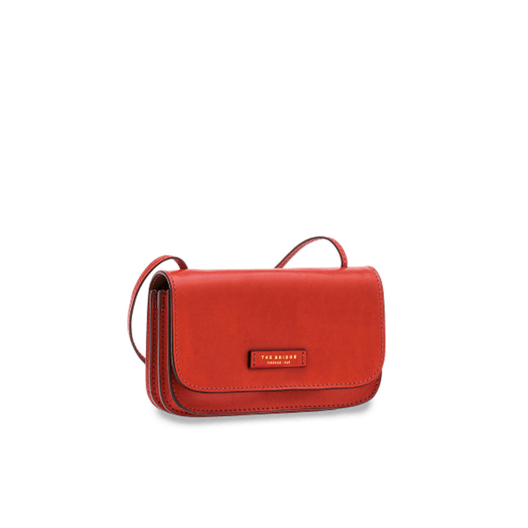 The Bridge Rustici Crossbody Rosso Ribes Oro