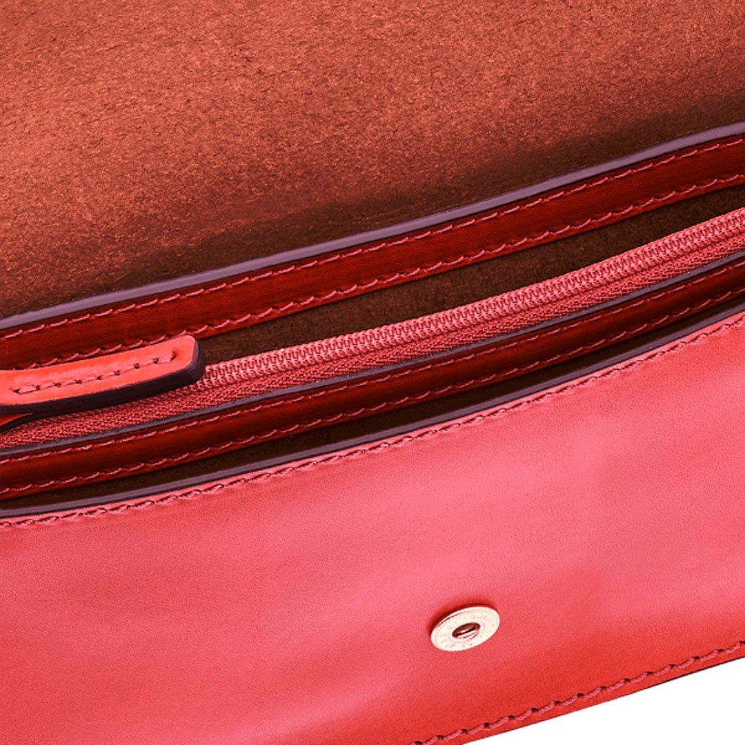 The Bridge Rustici Crossbody Rosso Ribes Oro