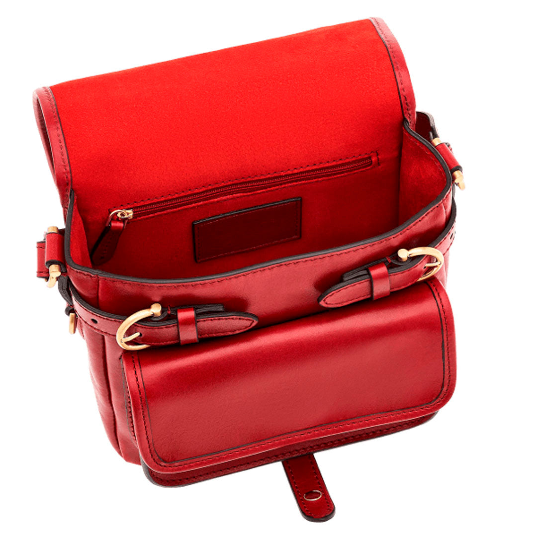 The Bridge Biba Crossbody Rosso Ribes Oro