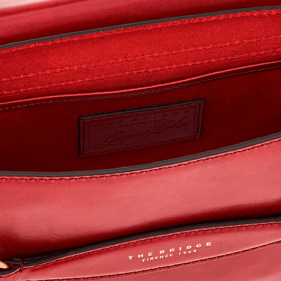 The Bridge Bettina Crossbody Rosso Ribes Oro