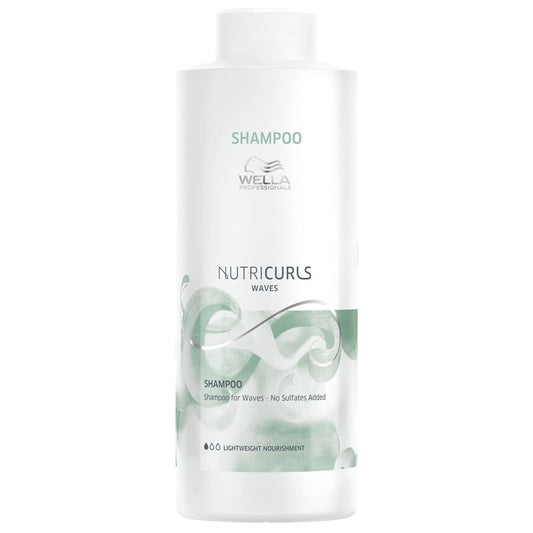 Wella Nutricurls Waves Shampoo 1000 Ml