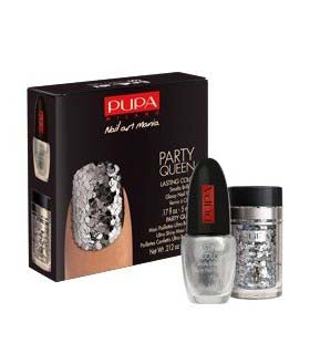 Pupa Kit Nail Art Mania Party Queen 02 Silver