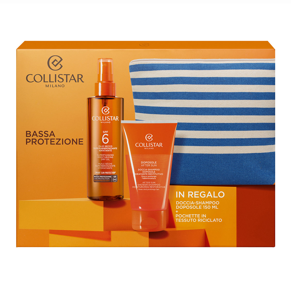 Cofanetto Olio Secco Superabbronzante Idratante SPF6