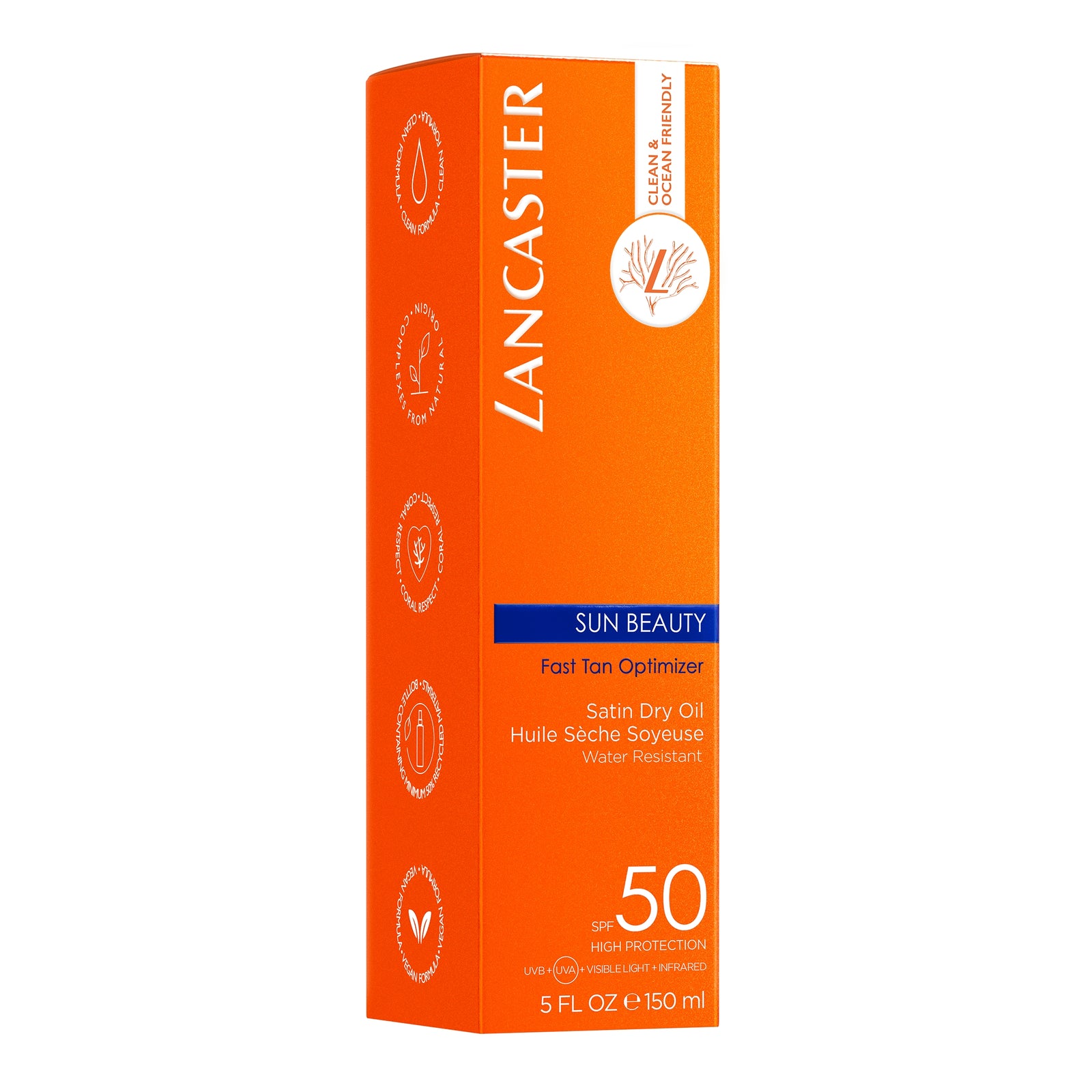 Sun Beauty Fast Tan Optimizer Satin Dry Oil SPF50