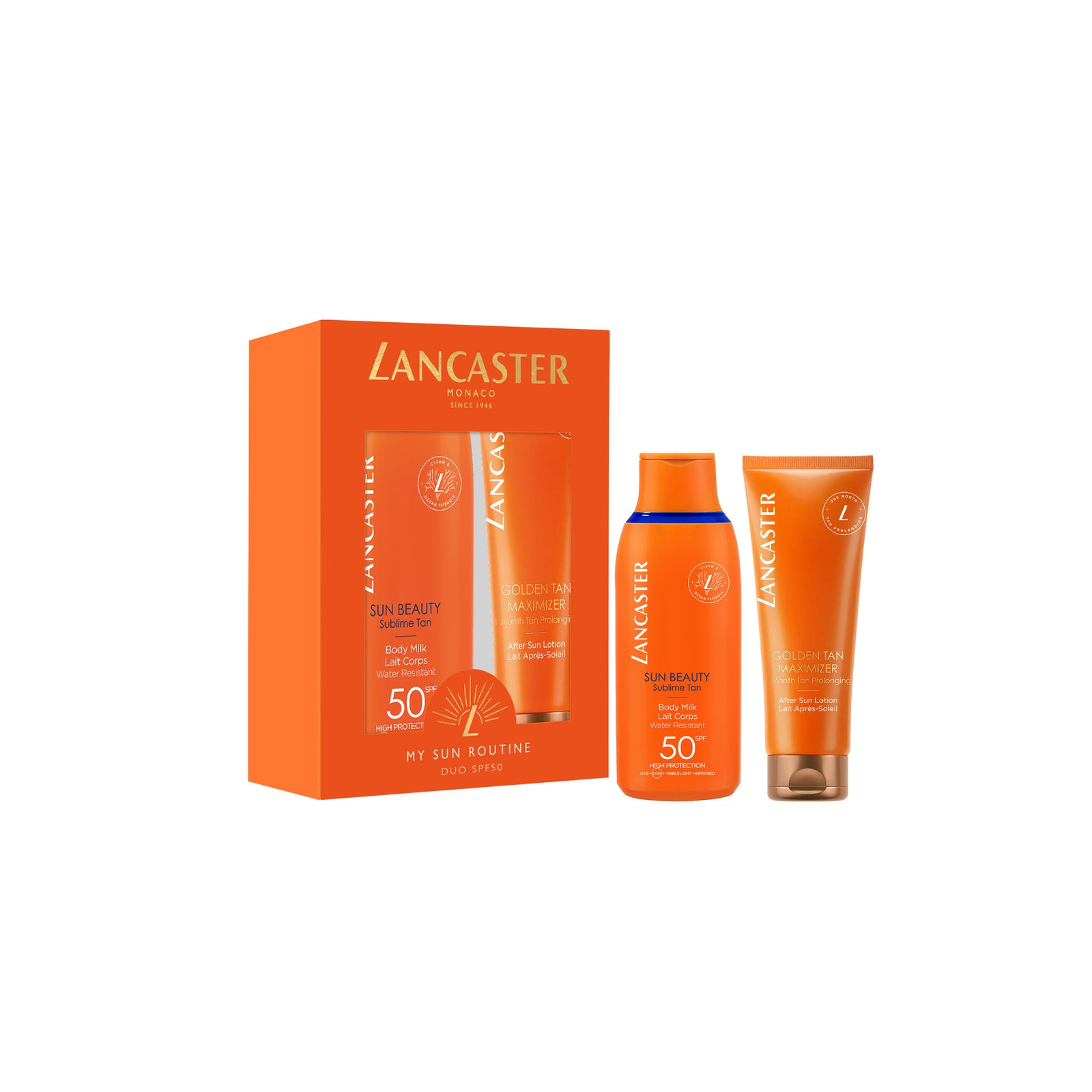 Cofanetto Protezione Latte Corpo SPF50 e Doposole