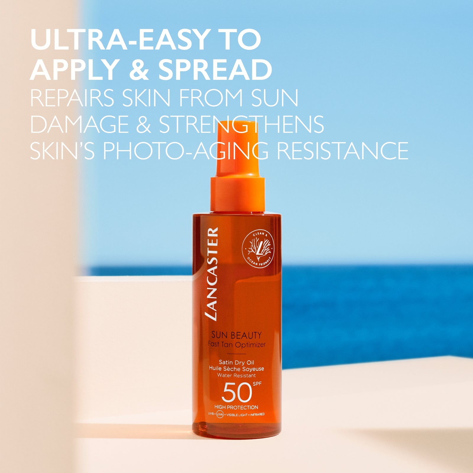 Sun Beauty Fast Tan Optimizer Satin Dry Oil SPF30