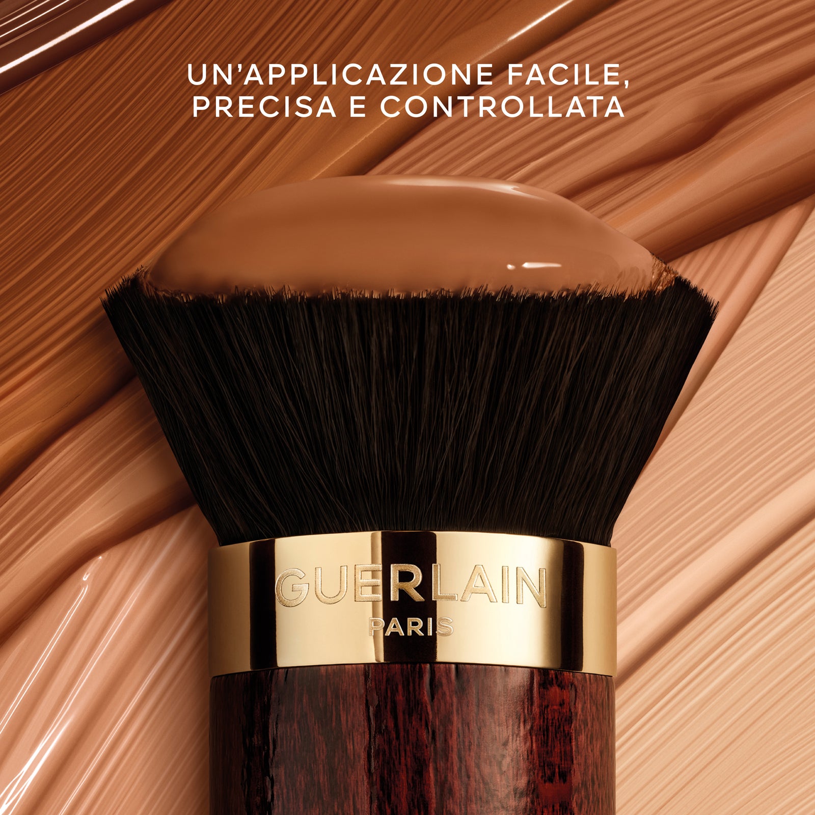 Pennello Parure Gold Skin Matte Kabuki