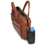 Black Square Borsa sottile porta computer e porta iPad a due manici