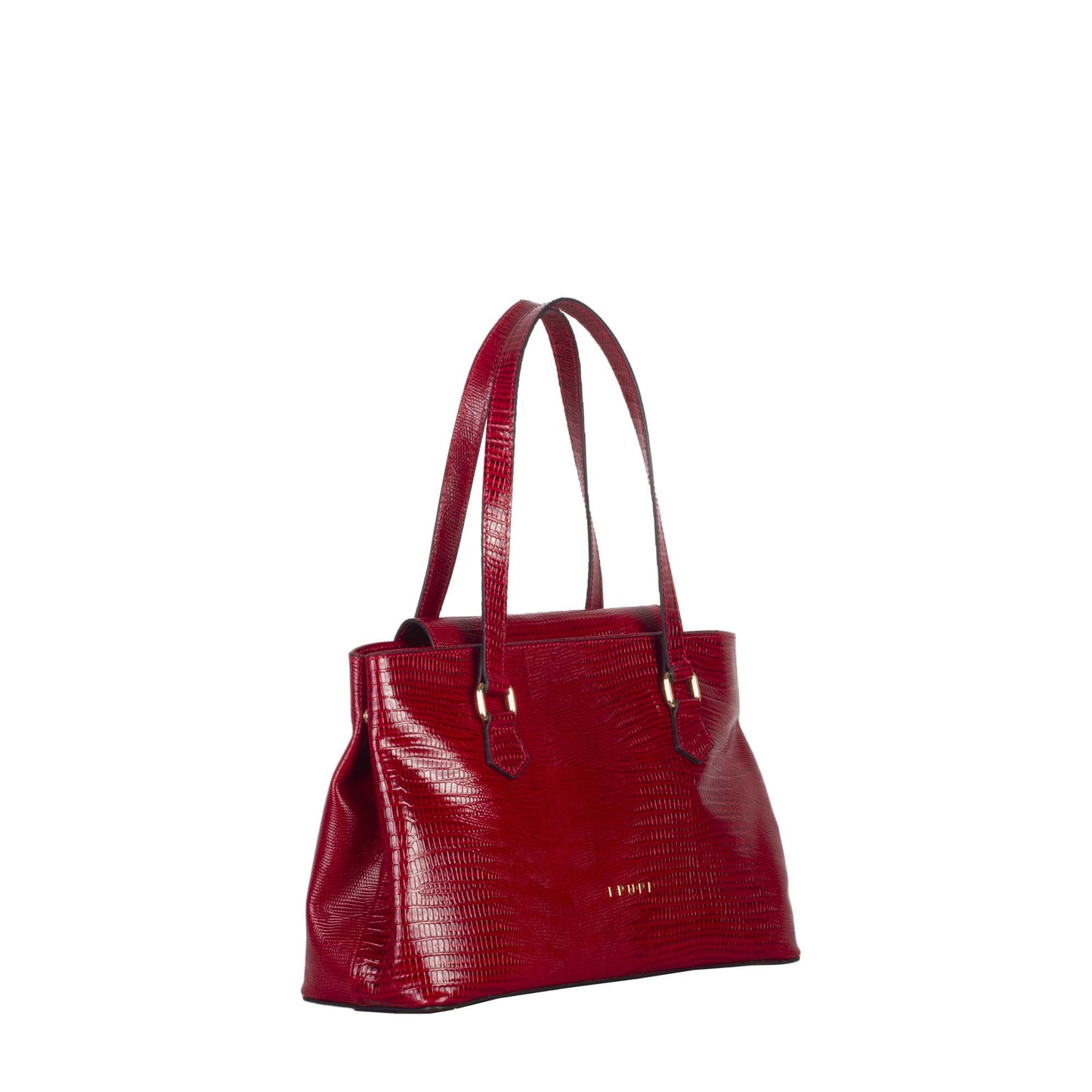 I Pupi Borsa Audry Shopping Trapezio - Rosso