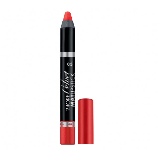 Deborah 24ore Velvet Mat Lipstick Orange 03