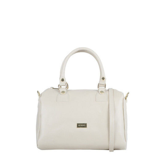 I Pupi Borsa Fashioned Bauletto a mano Beige