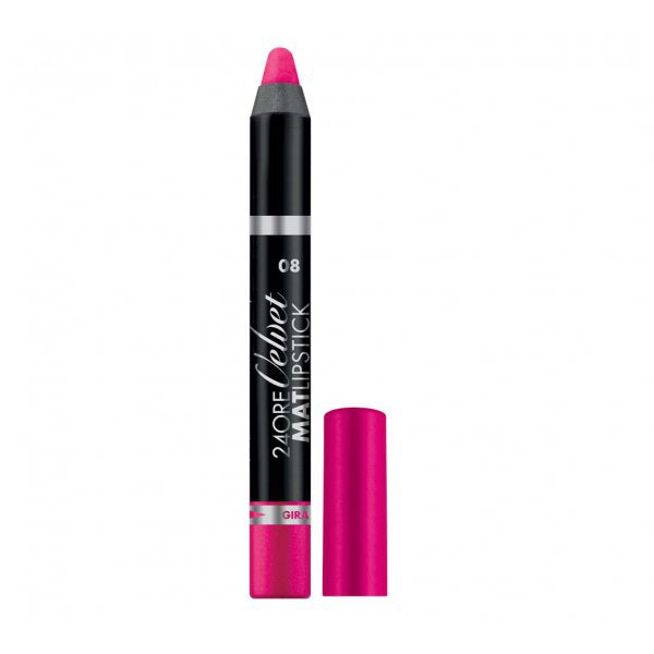 Deborah 24ore Velvet Mat Lipstick Coral 08