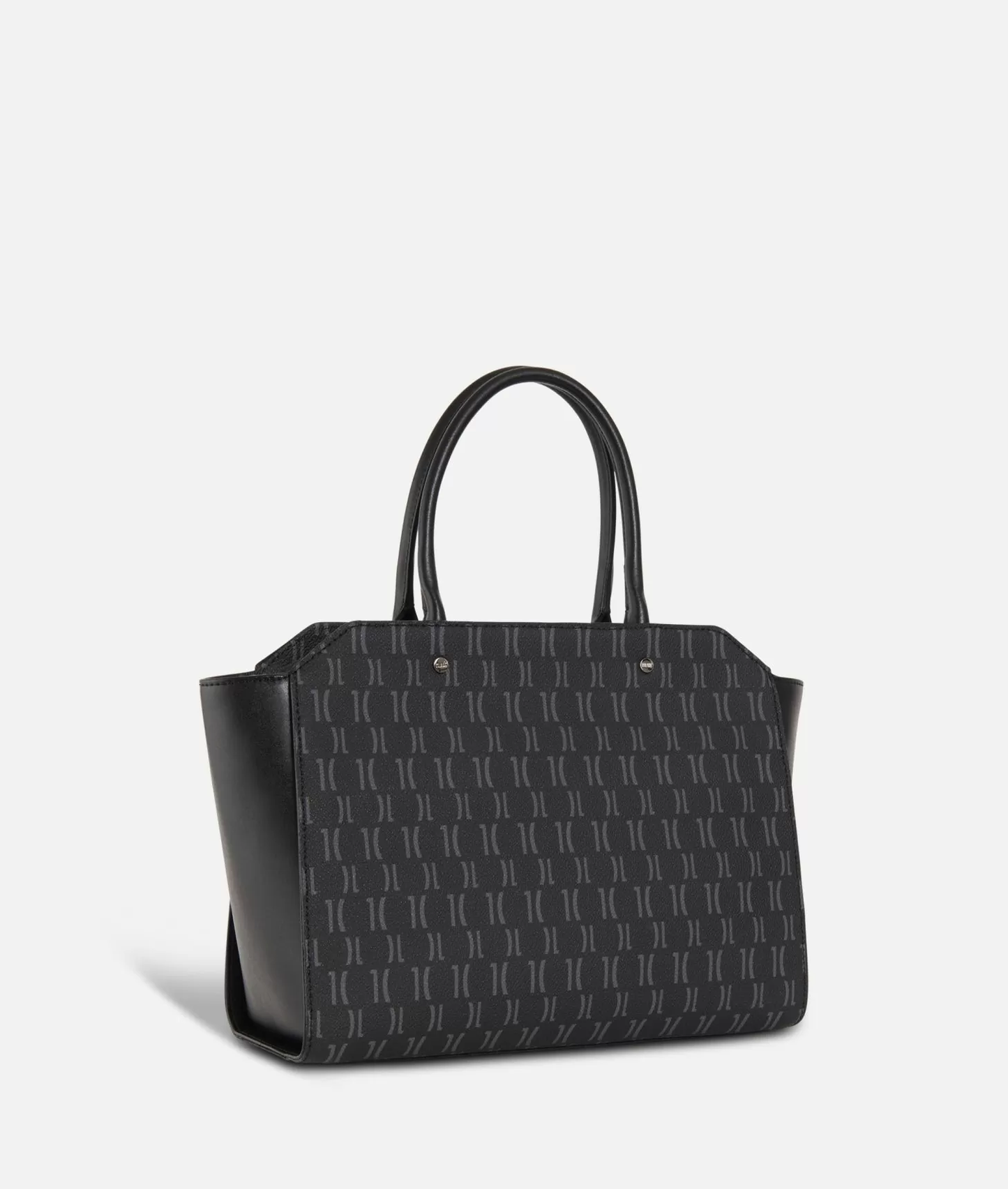 Alviero Martini 1a Classe Monogram Borsa a Mano Con Tracolla Nera